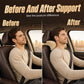 Car Neck Pillow Memory Foam Headrest Support Cushion