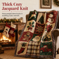 Vintage Christmas Plaid Santa Claus Throw Blanket with Tassels American Country Wall Hanging Tapestry and Sofa Cover for Holiday Home Decoration 130x160cm