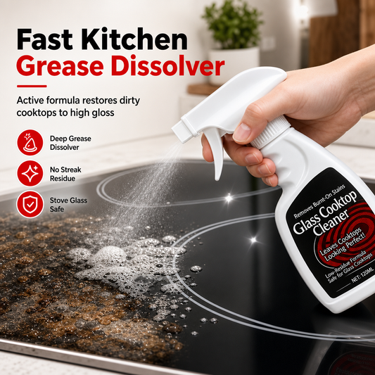 Fast-Acting Glass Cooktop Cleaning Spray