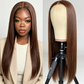Long Straight Middle Part Synthetic Wig