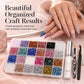24-Grid Nail Art Rhinestone Set