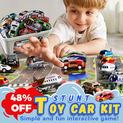🎁 50% OFF! 🚗 Stunt Toy Car Kit – Christmas gift & action-packed fun ✨