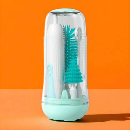 🎄 Christmas Sale 50% OFF 🍼 PureClean Cordless Baby Bottle Cleaner — 360° Rotating Cleaning & USB-C Rechargeable Convenience