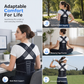🎁Black Friday Sale - Limited time 49% OFF🧍 Adjustable Back Posture Corrector for Adults