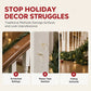 🎄 Christmas Garland Clips – Heavy-Duty Holiday Decoration Hangers