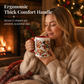🎄 Limited-Time 50% Off ✨ Cozy Holiday Ceramic Mug — Festive Red Handle & Snowman Print ☕