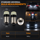 1156 1157 COB 12SMD LED Bulbs for Car and Motorcycle Reverse Turn Signal Brake Tail Lights