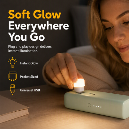 🎁Black Friday Sale - Limited time 49% OFF 💝Mini Portable USB LED Night Light