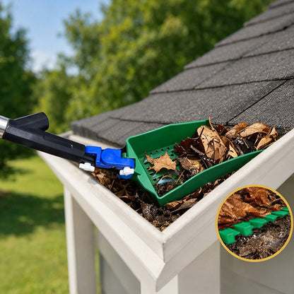 🎄 Limited-Time 50% Off ✨Adjustable Gutter Cleaning Tool
