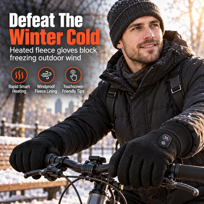 🖤 Black Friday Sale – Up to 50% OFF!⏰Electric Heated Gloves — Touchscreen & 5-Level Heat Control 🔥