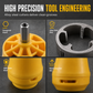 Electric Drill Pipe Threader Adapter Set for PPR and Plastic Pipes