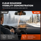 Mini 12V Car and Defroster Fan for Windshield Defogging and Heating
