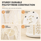 Rotating Disposable Paper Cup Holder Dispenser Plastic Desktop Storage Rack for Coffee and Milk Tea Cups