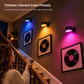 📢📢40% OFF !! ⏰LED Puck Lights with Remote Control Battery Operated RGB Color Changing Under Cabinet Lighting Push Tap Night Light for Kitchen Closet Bedroom