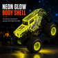 🎅🎁Christmas Gifts-⏳Limited Time 50% OFF!!🚙360 Degree Rotating RC Stunt Car with Music and Lights Dinosaur and Shark Head Monster Truck Toy for Kids