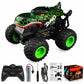 🎅🎁Christmas Gifts-⏳Limited Time 50% OFF!!🚙360 Degree Rotating RC Stunt Car with Music and Lights Dinosaur and Shark Head Monster Truck Toy for Kids