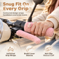 Universal Cute Plush Winter Handlebar and Brake Lever Cover Set Warm Non Slip Grip Sleeves for Electric Bikes Scooters and Motorcycles