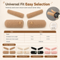 Universal Cute Plush Winter Handlebar and Brake Lever Cover Set Warm Non Slip Grip Sleeves for Electric Bikes Scooters and Motorcycles