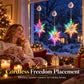 1/3-Piece Battery-Operated LED Christmas Window Lights