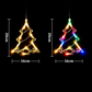 1/3-Piece Battery-Operated LED Christmas Window Lights