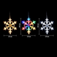 1/3-Piece Battery-Operated LED Christmas Window Lights