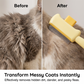 Self-Cleaning Pet Hair Removal Flea Comb
