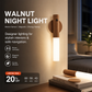✨ Walnoothout Motion Sensor Night Light – High-End Aesthetics, Magnetic & Energy-Saving (Designer Lighting for Stylish Interiors & Safe Navigation!)