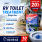 Portable RV Toilet Treatment Drop‑Ins | Odor Eliminator & Waste Digester