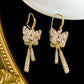 🔥HOT SALE 🎁Crystal Butterfly Tassel Earrings