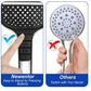 (🔥SAVE 50% OFF)8-speed Oversized Panel Pressurized Shower Head