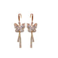 🔥HOT SALE 🎁Crystal Butterfly Tassel Earrings