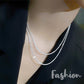 Shining Snowflake Sterling Silver Necklace