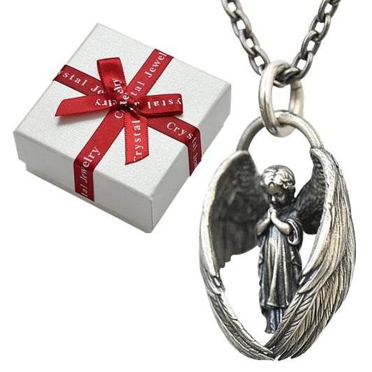 🎁Hot Sale⏳60% OFF🔥 - Praying Angel Pendant Necklace - You are my angel