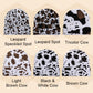 [Warm Gift] Unisex Cow Print & Leopard Print Knit Warm Hat