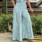 Women's Stylish Slim Fit Wide Leg Printed Jumpsuit